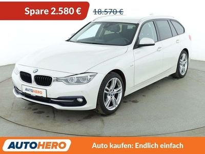 Usata BMW 318 Sport Line 150 CV (110 kW) 2017 Bianco Station wagon