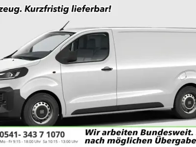 Neu Fiat Scudo 144 PS (105 kW) 2026 Gelatoweiß Van