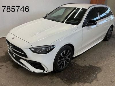 Usado Mercedes C300e AMG line 313 HP (230 kW) 2023 Branco Sedan