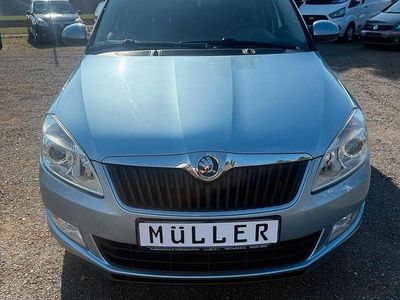 Gebraucht Skoda Roomster Ambition 86 PS (63 kW) 2013 Blau Van / Kleinbus