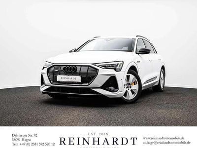 Gebraucht Audi e-tron Black Edition 230 kW (313 PS) 2022 Gletscherweiß metallic SUV