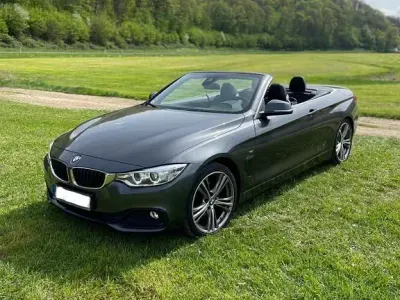 Usata BMW 420 Performance 184 CV (135 kW) 2015 Grigio Cabrio