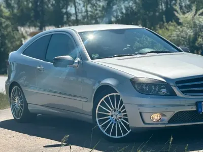 Brugt Mercedes 230 204 HK (150 kW) 2009 Sølv Coupe