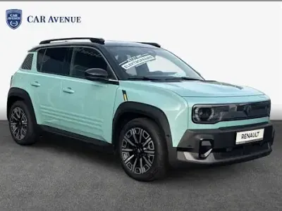 Ny Renault 4 E-Tech Iconic 110 kW (150 HK) 2026 Grå SUV