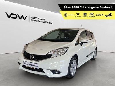 Gebraucht Nissan Note Acenta+ 98 PS (72 kW) 2016 Weiß Kleinwagen