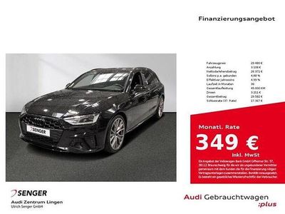 Mythosschwarz metallic Gebraucht 2022 Audi A4 S-Line Kombi | 29.480 € (Fairer Preis)