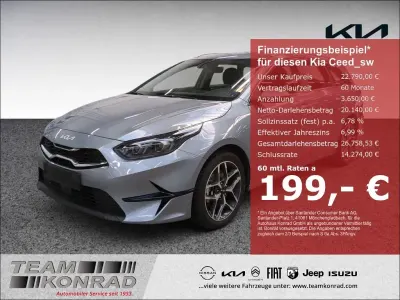 Gebraucht Kia Ceed Sportswagon Spirit 140 PS (102 kW) 2025 Silber Kombi