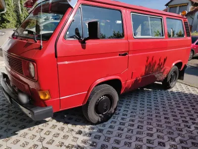 Gebraucht VW T3 95 PS (69 kW) 1988 Rot Van
