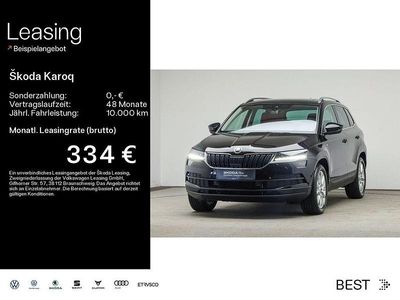 Gebraucht Skoda Karoq Ambition 150 PS (110 kW) 2022 1z schwarzmagic perleffekt (metallic) SUV