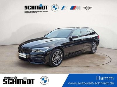 Gebraucht BMW 520 Sport Line 190 PS (139 kW) 2019 Schwarz uni Kombi