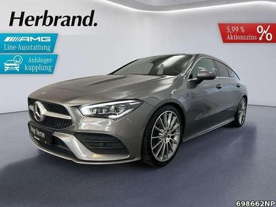 Brugt Mercedes CLA200 AMG line 150 HK (110 kW) 2019 Grå Stationcar