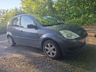 Usata Ford Fiesta 101 CV (74 kW) 2005 Grigio Utilitaria