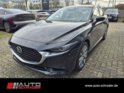 Neu Mazda 3 140 PS (102 kW) 2025 Schwarz Limousine