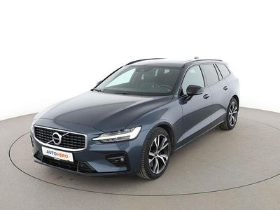 Usata Volvo V60 R-Design 250 CV (183 kW) 2020 Blu Station wagon
