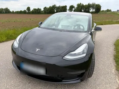 Occasion Tesla Model 3 Long Range AWD 366 kW (498 PK) 2019 Zwart Sedan