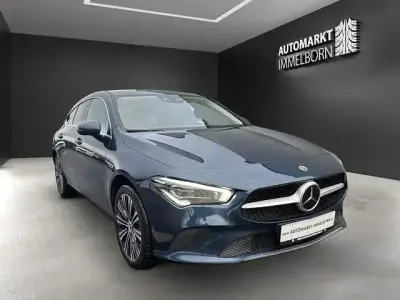 Brugt Mercedes CLA250 218 HK (160 kW) 2021 Blå Sedan