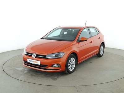 Gebraucht VW Polo Highline 95 PS (69 kW) 2018 Orange Limousine