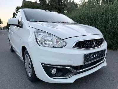 Gebraucht Mitsubishi Space Star Diamant Edition 71 PS (52 kW) 2017 Weiß Kleinwagen