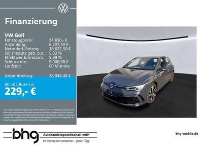 Gebraucht VW Golf VIII R-line 131 PS (96 kW) 2024 Grau Limousine