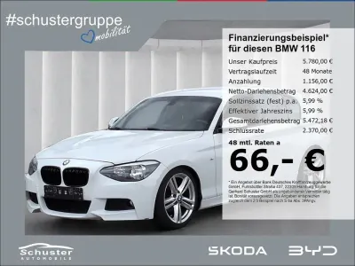 Gebraucht BMW 116 M Sport 136 PS (100 kW) 2012 Weiß Kleinwagen