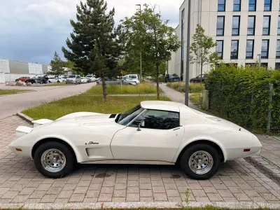 Gebraucht Corvette Stingray 165 PS (121 kW) 1974 Weiß Coupé
