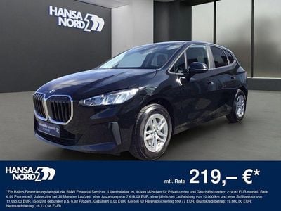 Gebraucht BMW 218 Active Tourer 136 PS (100 kW) 2023 Schwarz Van / Kleinbus