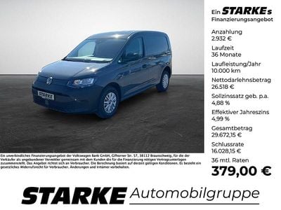 Gebraucht VW Caddy Basis 102 PS (75 kW) 2021 Grau (pure grey) Van / Kleinbus