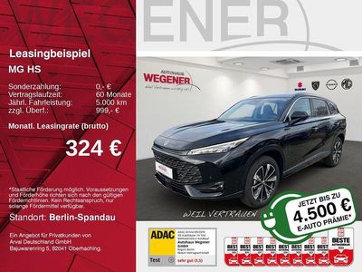 Neu MG HS Luxury 272 PS (200 kW) 2025 Pebbleblack SUV