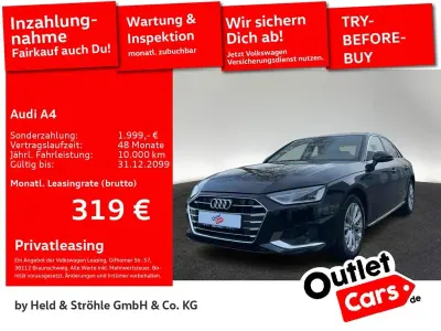 Brugt Audi A4 Advanced Plus 204 HK (150 kW) 2023 Sort Sedan