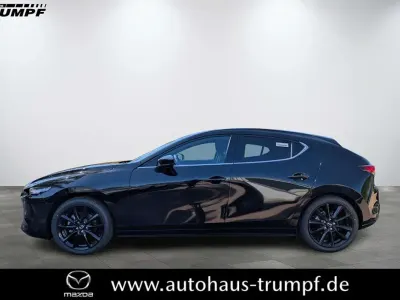 Neu Mazda 3 Nagisa 186 PS (136 kW) 2026 Jet black Limousine