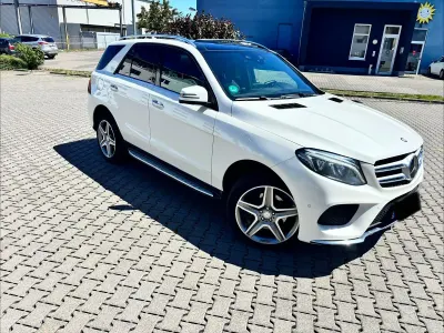 Gebraucht Mercedes GLE350 AMG line 258 PS (189 kW) 2016 Weiß SUV