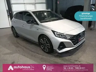 Gebraucht Hyundai i20 N Line 101 PS (74 kW) 2021 Silber Kleinwagen