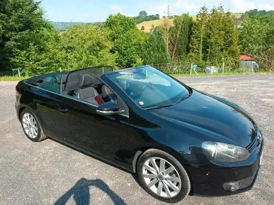 Gebraucht VW Golf Cabriolet 160 PS (117 kW) 2012 Schwarz Cabrio