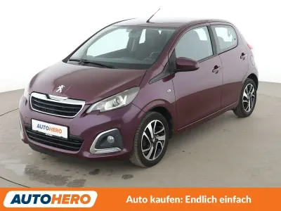 Gebraucht Peugeot 108 Allure 82 PS (60 kW) 2016 Violet Kleinwagen