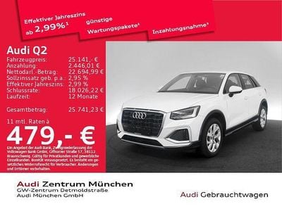 Usata Audi Q2 Advanced 150 CV (110 kW) 2023 Bianco SUV