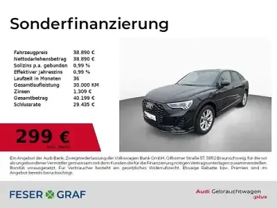 Gebraucht Audi Q3 Sportback Ambiente 150 PS (110 kW) 2025 Mythosschwarz metallic SUV