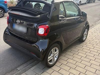 Gebraucht Smart ForTwo Coupé 60 kW (82 PS) 2020 Schwarz Cabrio
