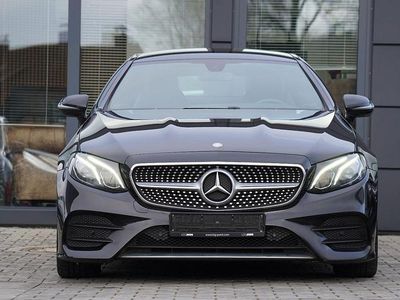 Obsidianschwarz Gebraucht 2017 Mercedes E200 AMG line Coupé | 25.980 € (Fairer Preis)