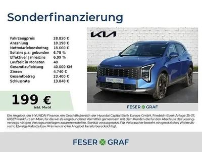 Nowe Kia Sportage 150 KM (110 kW) 2026 Niebieski SUV