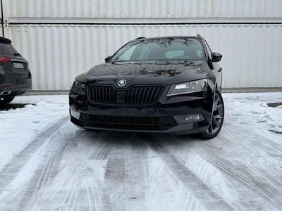 Gebraucht Skoda Superb SportLine 190 PS (139 kW) 2019 Schwarz Kombi
