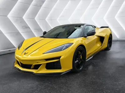Nowe Corvette C8 655 KM (481 kW) 2026 Żółty Kabriolet