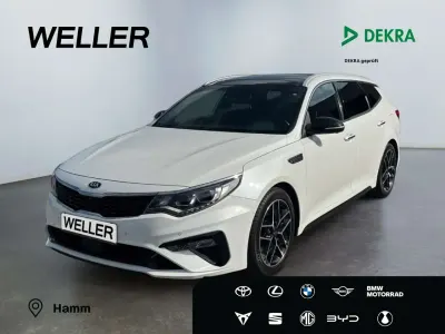 Gebraucht Kia Optima GT-Line 136 PS (100 kW) 2019 Snow white Kombi