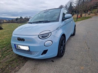 Gebraucht Fiat 500e La Prima 86 kW (118 PS) 2022 Blau Cabrio
