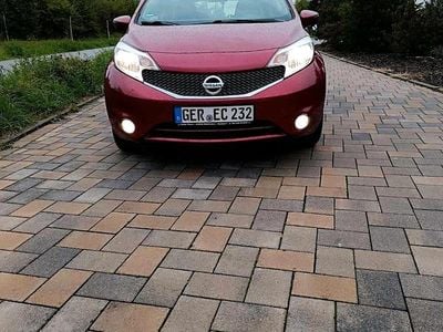 Gebraucht Nissan Note 60 PS (44 kW) 2013 Rot Kleinwagen