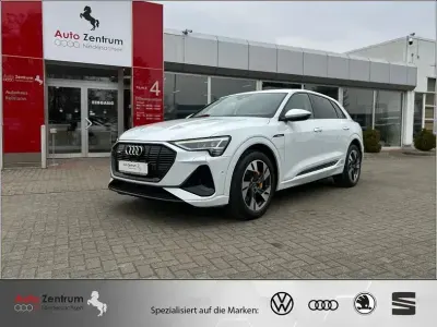 Second-hand Audi e-tron S-Line 300 kW (408 CP) 2022 Alb SUV