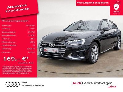 Gebraucht Audi A4 Advanced 204 PS (150 kW) 2022 Mythosschwarz metallic Kombi