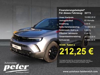 Kontrast grau/quarz silber (metallic) Gebraucht 2023 Opel Mokka-e GS Line SUV | 19.990 € (Fairer Preis)