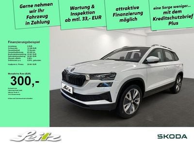 Moonweiss metallic Gebraucht 2023 Skoda Karoq Style SUV | 26.555 € (Fairer Preis)