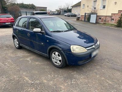 Gebraucht Opel Corsa 75 PS (55 kW) 2003 Blau Kleinwagen
