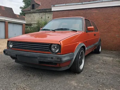 Gebraucht VW Golf II 69 PS (50 kW) 1990 Orange Kleinwagen